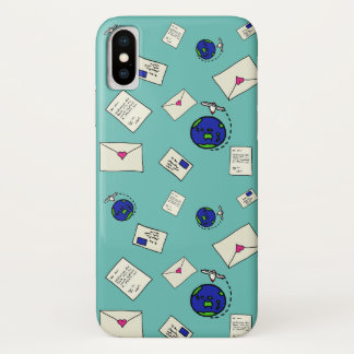Mail Around The World iPhone X Case
