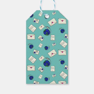 Mail Around The World Gift Tags