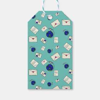 Mail Around The World Gift Tags