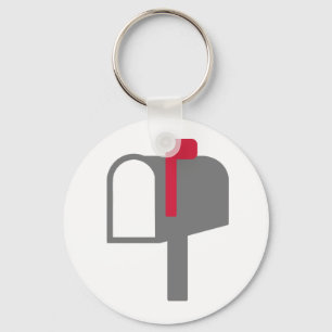 Mail box letter key ring