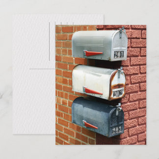 MAIL BOX POST BOX POSTCROSSING POSTCARD