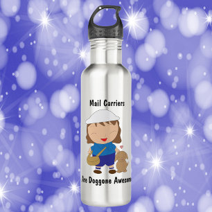 Mail Carrier Female Doggone Awesome 710 Ml Water Bottle