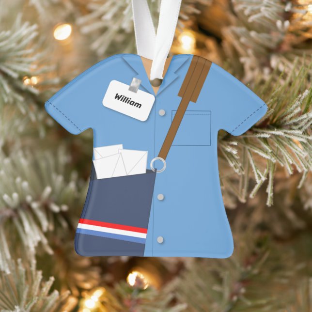 Mail Carrier Post Office Profession Ornament (Tree)