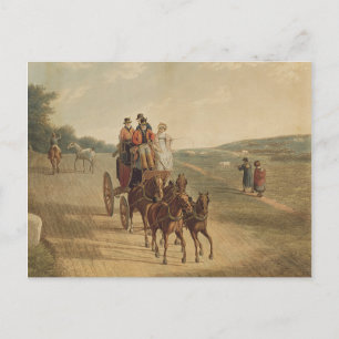 Mail Coach Postcard