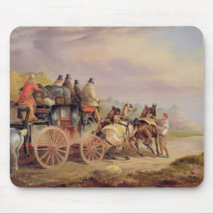 Mail Coaches on the Road: The 'Quicksilver' Devonp Mouse Mat