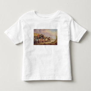Mail Coaches on the Road: The 'Quicksilver' Devonp Toddler T-Shirt