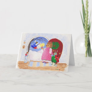 mail delivery! holiday card