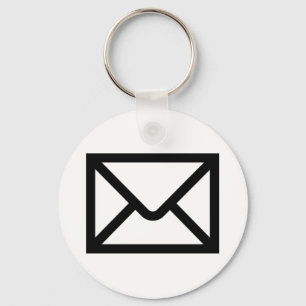 Mail Envelope Key Ring