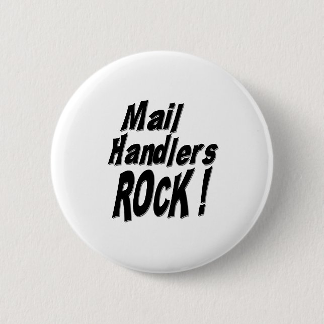 Mail Handlers Rock! Button (Front)