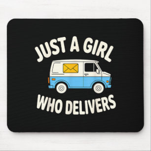 Mail Lady Design For Women Girls Stal Worker Mail  Mouse Mat