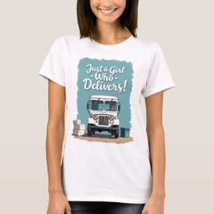 Mail Lady - Just a Girl Who Delivers! T-Shirt