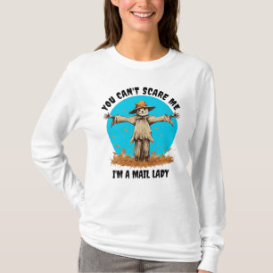 Mail Lady Scarecrow Halloween T-Shirt