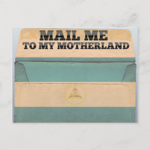 Mail me to Nicaragua Postcard