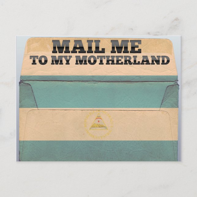 Mail me to Nicaragua Postcard (Front)