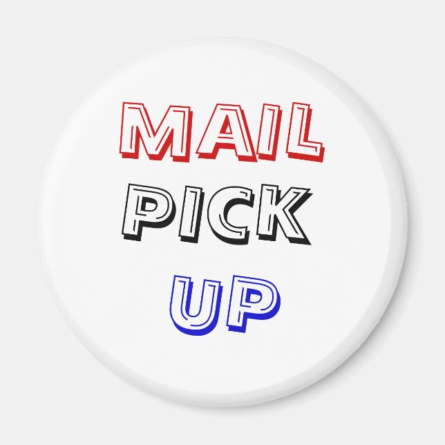 MAIL, PICK, UP MAGNET (Front)