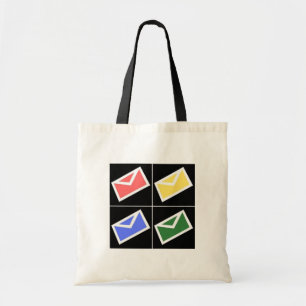 Mail Pop Art Tote Bag