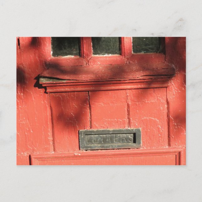 Mail  Slot Postcard (Front)