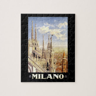 Mailand Vintage Reise Jigsaw Puzzle