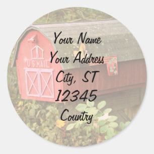 Mailbox Address Sticker