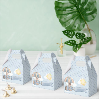 Mailbox Aviator Bear Favour Box