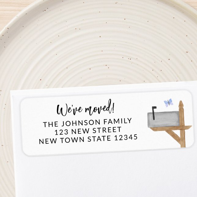 Mailbox Butterfly Return Address (Creator Uploaded)