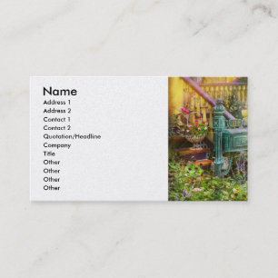 Mailbox - Country mailbox Business Card