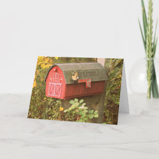 Mailbox Greeting Card