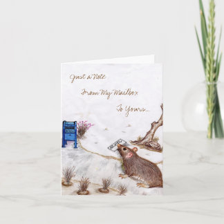 Mailbox Molly Note Card 1.