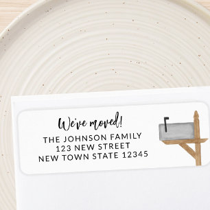 Mailbox We've Moved Return Address