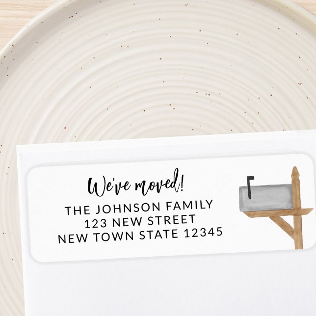 Mailbox We've Moved Return Address (Creator Uploaded)