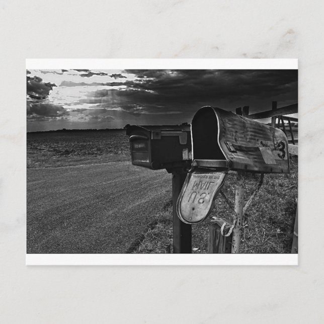 Mailboxes Postcard (Front)