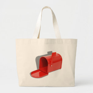 MailboxOpen051409shadows Large Tote Bag