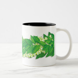 Maile Lei Two-Tone Coffee Mug