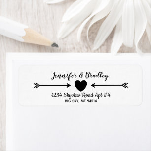 Mailed with Love Custom Name Return Address