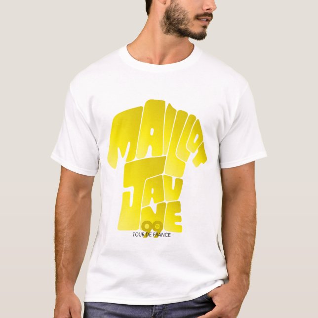 Maillot Jaune – Yellow Jersey TDF T-Shirt (Front)
