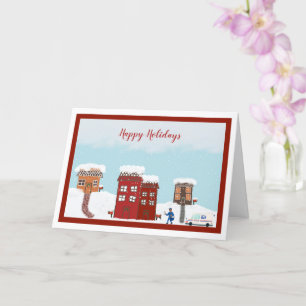 Mailman Christmas Card (Large)