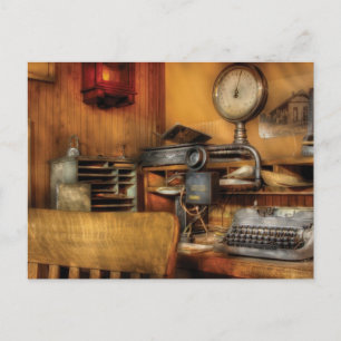 Mailman - In the Office Postcard