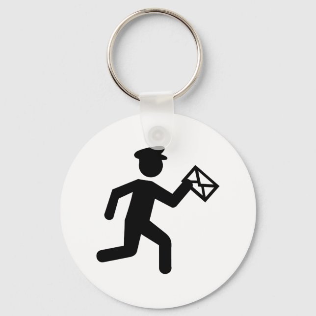 Mailman Key Ring (Front)