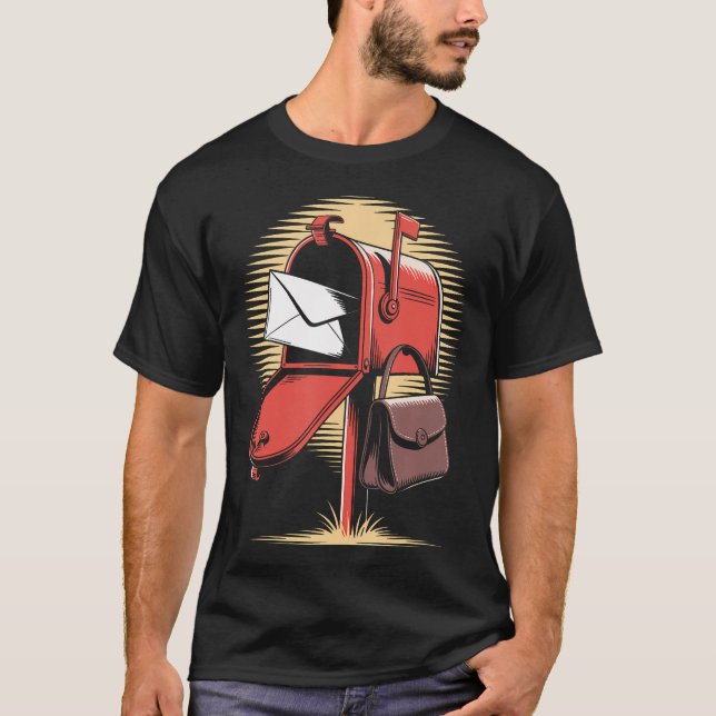 Mailman Mail Carrier Postal T-Shirt (Front)