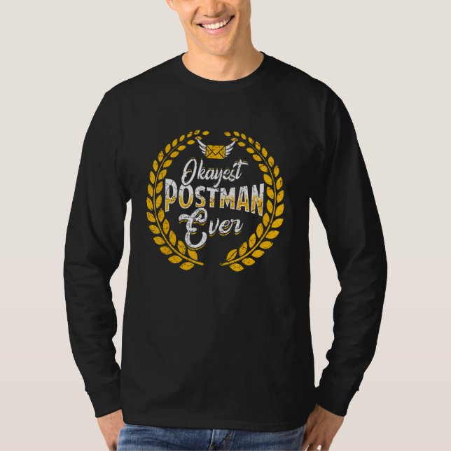 Mailman Postman Postal Worker  7 T-Shirt (Front)