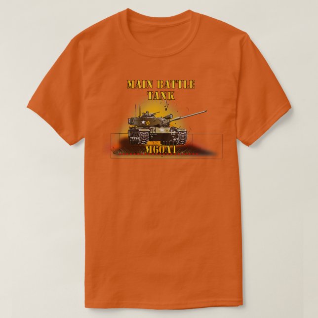 Main Battle Tank M60A1 w Fire Right Face X (Design Front)