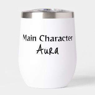 Main Character Aura Water Bottle