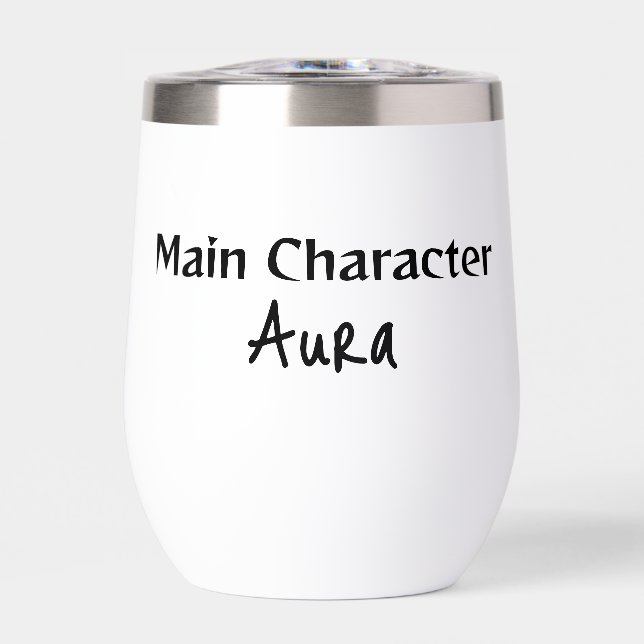 Main Character Aura Water Bottle (Front)