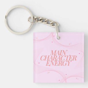 Main Character Energy Key Ring