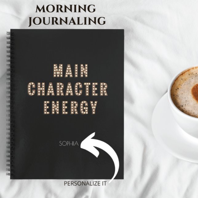 Main Character Energy Notebook (Creator Uploaded)