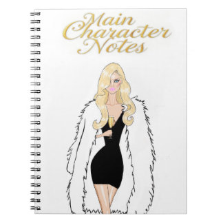 Main Character  Luxury Fashion Sketch Notebook