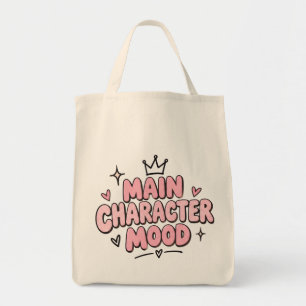 Main Character Mood Cute Pink Aesthetic Bag