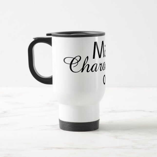 Main Character, Off Duty Travel Mug (Left)