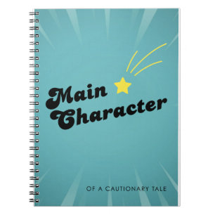 Main Character Star Notebook