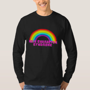 Main Character Syndrome Self Centred Rainbow T-Shirt
